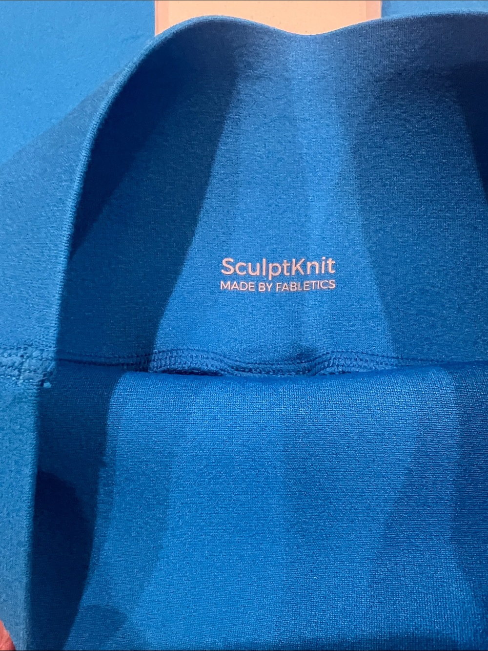 Fabletics SculptKnit Active Top - Cobalt Blue